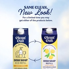 Plant-Based Dish Soap Refill 32oz – Cuts Grease & Grime – Eco-Friendly Formula