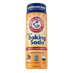 12oz Scented Baking Soda Shaker Refrigerator Household Odor Absorber