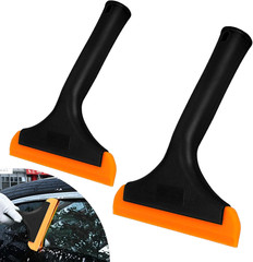 2PCS Silicone Squeegee, Small Squeegee for Car, Automotive Mini Window Squeegees