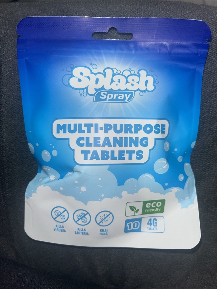 Splay Spray Multi Pack Cleaning Tablets (10 Pack) Exp 10/2025