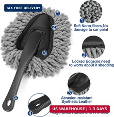 Fitosy Car Interior Duster Detail Brush Cleaning Gel Kit, Dust Remover | Slime P