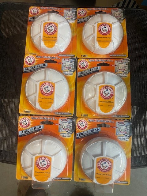 6Packs Arm & Hammer Fridge Fresh Baking Soda Disc Free Shipping in United State