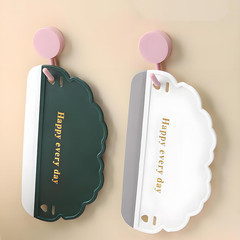 Squeegee Bathroom Glass Door Cleaning Scraper with Hanging Hook, Silicone Mini K
