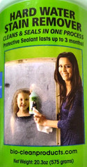 Bioclean Hard Water Stain Remover Rust Lime Scale Seals for 3 Months 20.3 Oz