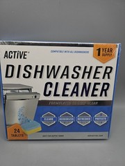Sealed Dishwasher Cleaner And Deodorizer Tablets 24 Pack Deep Cleaning Descaler