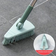Shower Cleaning Brush 37” Shower Scrubber Tile Tub Scrubber with Long Handle