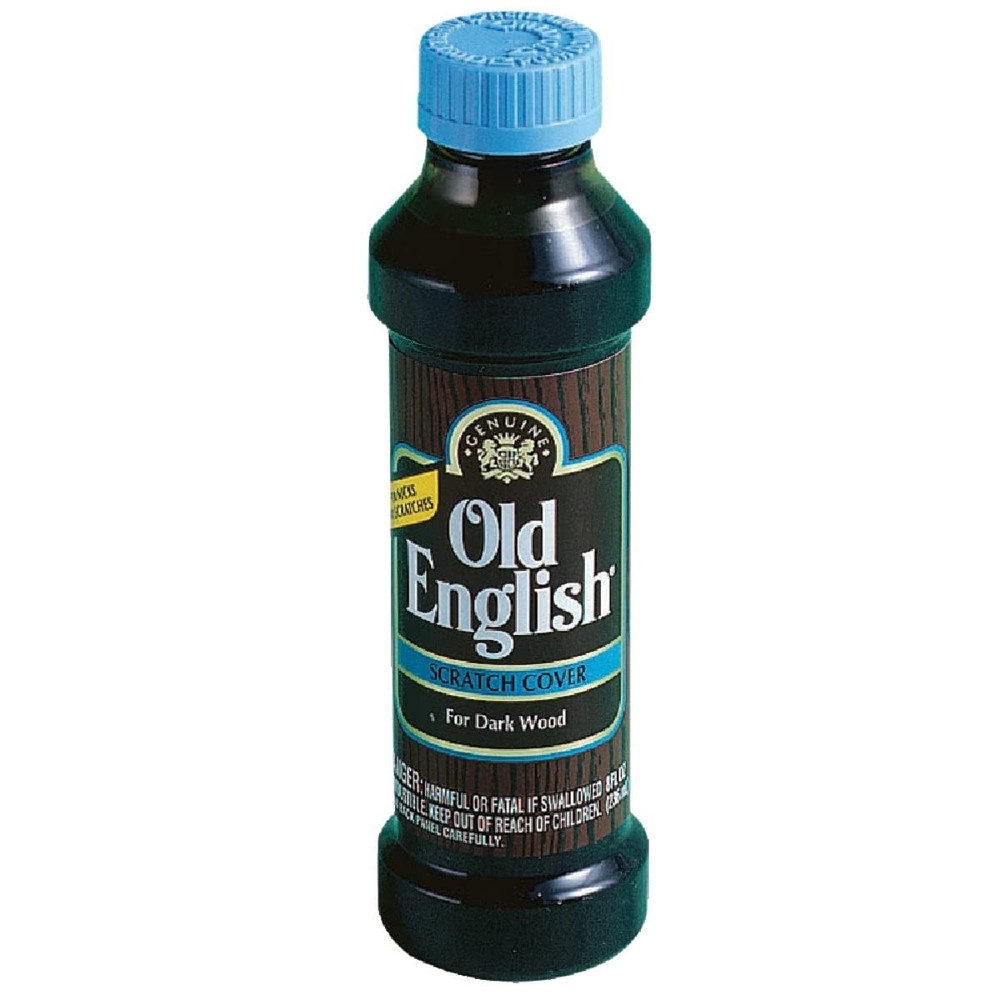 Old English 75144 Scratch Cover For Dark Woods, 8oz Bottle, Wood Polish
