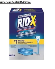 Rid-X Septic Professional Powder 19.6 oz Septic Tank Treatment – 2 Month Supply