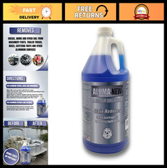 Aluminum Brightener & Stain Remover Cleaner Restorer – 1 Gallon (128 FL Oz)