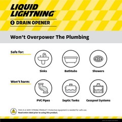 Drain Cleaner, 32 Fluid Ounce