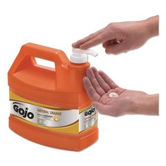 GOJO® NATURAL ORANGE Smooth Hand Cleaner, Citrus Scent, 1 gal, 4/Carton