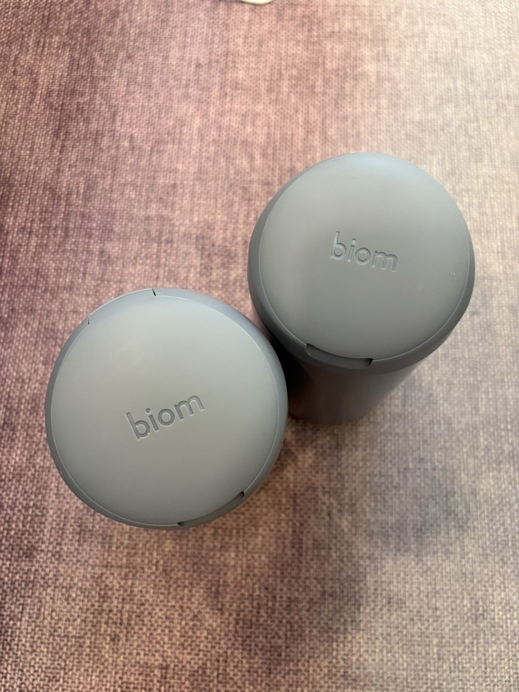 biom dispenser in soft blue (cleaning wipes) (new)