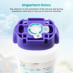 Leak-Resistant Refillable Bottle for Swiffer Power Mop, 720mL