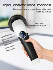 Electric Spin Scrubber, 2025 New Cordless Shower Cleaning Brush with 8 Replac…