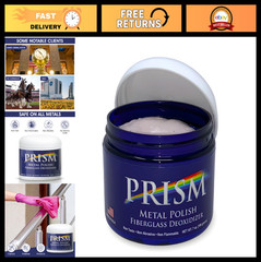 7oz Metal Polish for Aluminum, Chrome, Stainless Steel, Brass & More – Safe for
