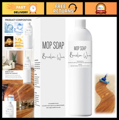 “Multipurpose Brazilian Waves Mop Soap for Floor Cleaning – 120ML Home Care”