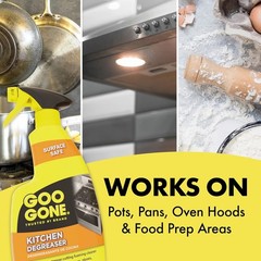 Eco-Friendly Kitchen Degreaser – 14 Fl. Oz. Fast Foaming Spray for Grime Removal