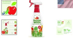 Effective Fruit & Veggie Cleaner – 16oz, Pack x12