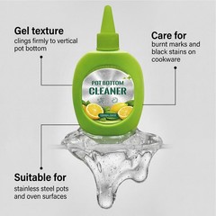 Pot Cleaner for Bottom of Pans 120g Powerful Heavy Duty Degreaser Scrub