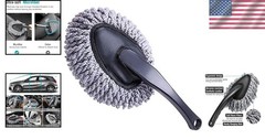 Compact Reusable Car Dusting Tool – Soft Microfiber Brush for Gentle Cleaning