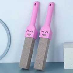 Pumice Stone Toilet Brush Hard Water Ring Rust Stain Remover Cleaning Wand