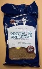 Guardsman Leather Wipes Package Clean & Renew PH Balanced Removes Dirt & Grime