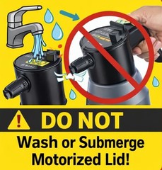 aokway Electric Foam Sprayer Car Wash, Pump Sprayer Battery Powered Rechargea…
