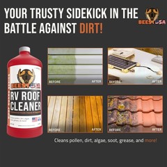 RV Roof Cleaner 32oz Super Concentrated Makes 5 Gallons Dirt Stains Degreaser