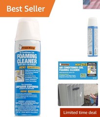 Frost King 19oz Foam Coil Cleaner – Self-Rinsing, Lemon Scent Odor Neutralizer