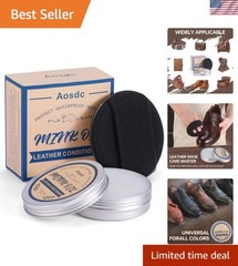 Versatile Leather Care Kit 3.52 oz – Natural Waterproof Conditioner & Cleaner