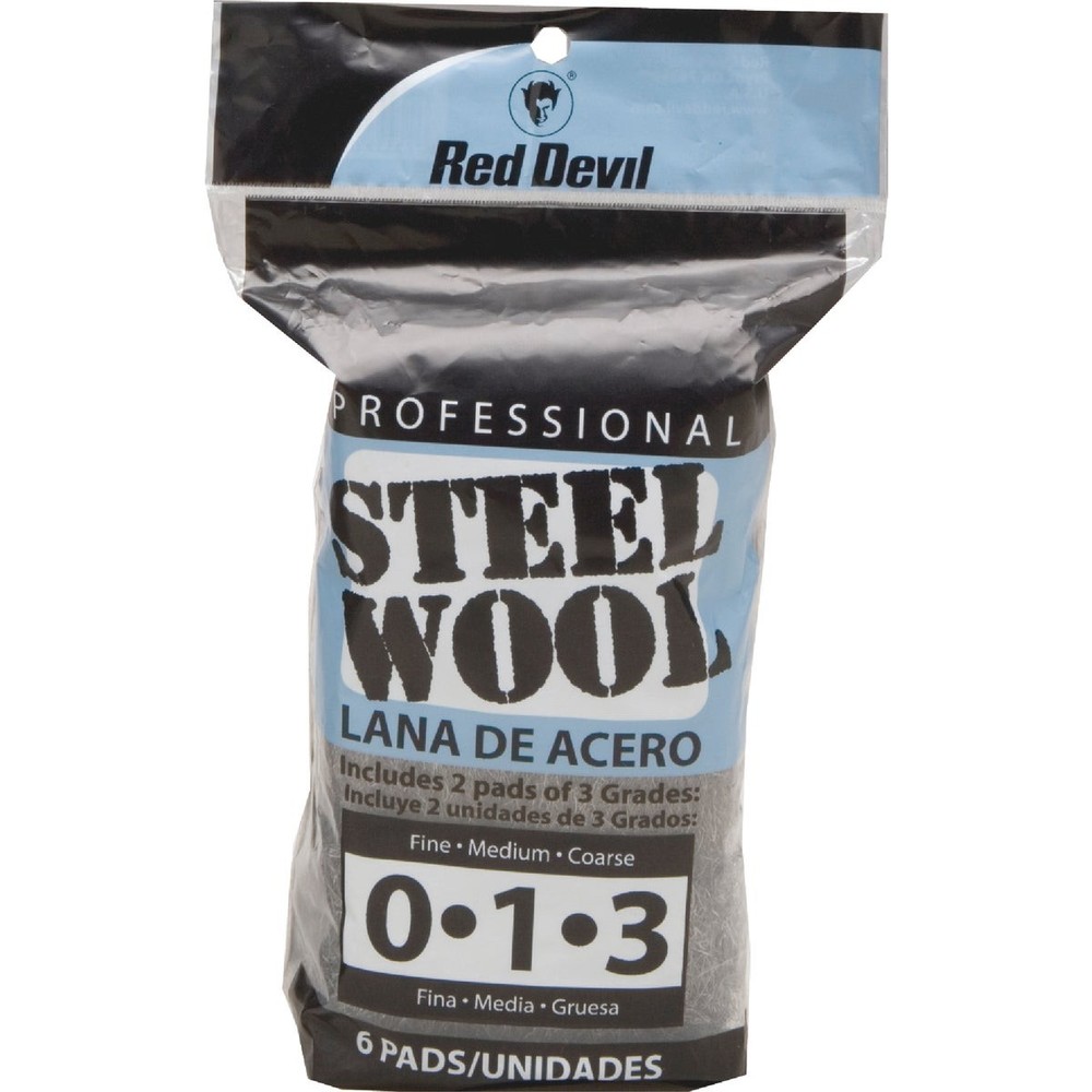 Red Devil Assorted Steel Wool (6-Pack) 3332 Red Devil 3332 075339033326