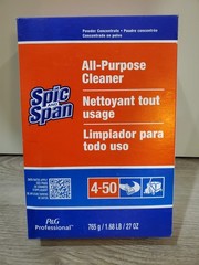 Spic And Span All Purpose Cleaner 4-50 27 Oz Powder Concentrate- Vintage