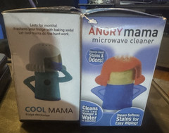 Coolmama/Angry Mama Fridge Deodorizer & Microwave Cleaner