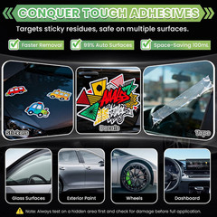 Adhesive Remover Spray for Cars Paint Safe Formula 100ml Removes Glue Stickers
