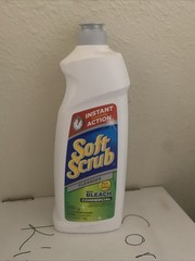 Original Soft Scrub “Instant Cleaning Action” Commercial Cleanser With Bleach