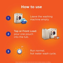 Tide Washing Machine Cleaner Powder 13.2 Ounce Pack of 1 Odor Eliminator