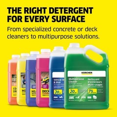 Karcher Vehicle Wash and Wax Concentrated Pressure Washer Detergent Makes 20 Gal