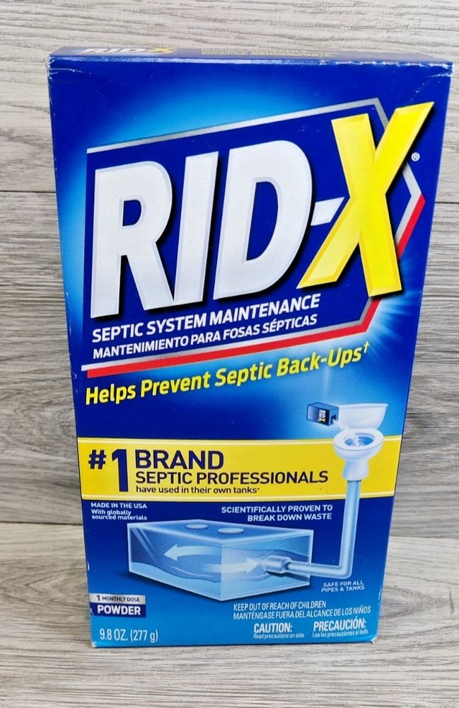 Reckitt R50 80306 Rid-X Septic System Treatment – 9.8 Oz-Brand New