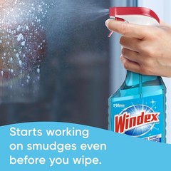 Streak-Free Windex Glass Cleaner Refill, 3×32 fl oz with Spray Trigger