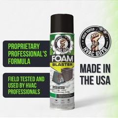 Leak Saver Foam Blaster AC Coil Cleaner for AC Unit, No Rinse Formula, 3PK, 18OZ