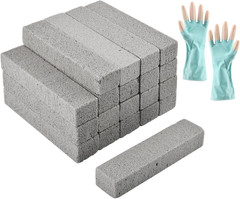 20 Pack Pumice Stone Toilet Bowl Cleaner, Pool Cleaning Block Swimming Pumice…