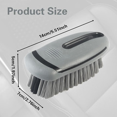 Carpet and Upholstery Cleaning Brush,Carpet Scrubber Soft Bristle Detailing Scru