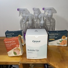 GROVE CO Room & Cleaner Bottle + Concentrate Lot Cleaner Room Spray *Plz Read*