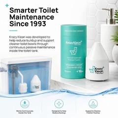 Automatic Toilet Tank Cleaner – Continuous Flush Cleaning System – Helps Redu…