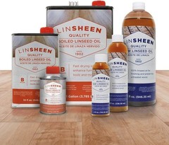 Fast Drying Boiled Linseed Oil – 128 Fl Oz for Rejuvenating Furniture & Floors