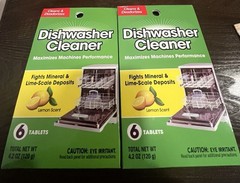 Dishwasher Cleaner Tablets 2 Pack Of 6 Tablets Total 12