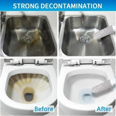 Stone for Toilet Bowl Cleaning, Stick with Handle,Cleans Away Limescale Stain…