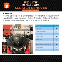 4oz Ultra Fine Scratch Remover for Headlights, Aquariums & More – Complete Care