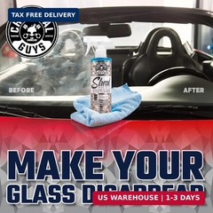 Chemical Guys Streak Free Glass and Window Cleaner – Works on Glass, Windows, Mi