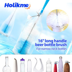 Bottle Brush Tube Cleaning Lab Set with Long Handle, Cup Cleaner for Washing Nar